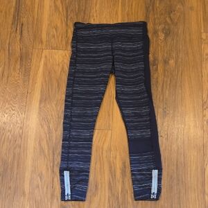 Womens Lululemon Navy Blue Leggings